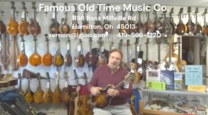 link to video about mandolins for sale at Famous Old Time Music Company